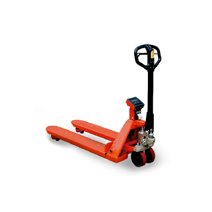 TRANSPALETA MANUAL CON BALANZA